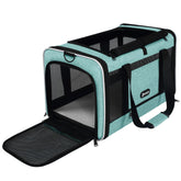 GAPZER Carrier pour chat avec ouverture haut facilitant l'accès lors des déplacements.