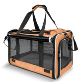 GAPZER sac-portage chien petit : ouverture frontale pratique pour accéder au chien.