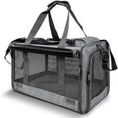 GAPZER sac de transit pour chat grand avec ouverture facile.