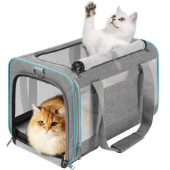 GAPZER sac transport chat grande - vue exterieure securisee pour trajets