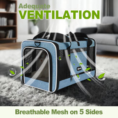 GAPZER sac transport chat – ventilation 360° avec mesh