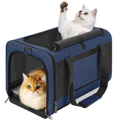 GAPZER Transporteur doux pour animaux, vue avant, sécurité et confort