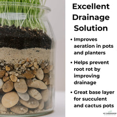 GARDENWISE sable pour germination – base aérée favorisant les jeunes pousses.