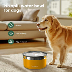 Gardner Pet bol eau grande capacité 3-85L, idéal pour chiens qui boivent beaucoup.