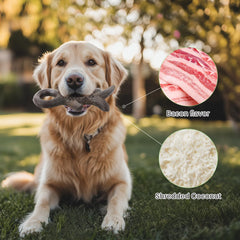 Gardner Pet biscuit grand modèle stimulant la curiosité du chien.