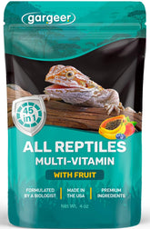 Gargeer multi-vitamines reptile flacon, soutien quotidien pour la croissance.