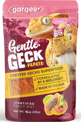 Gargeer poudre-alimentation gecko à crête, repas prêt à l’emploi et riche en protéines.