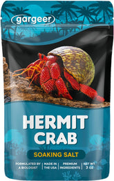 Gargeer sel immersif pour crabe ermite, bain revitalisant
