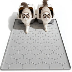 Garoopion Tapis Litière Grand 40x28, capte les gravillons et protège le sol.