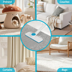 Gavag brosse-poils sur tapis et mobilier pour nettoyage efficace
