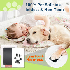 Geamuo tampon sans encre: empreinte propre et sans salissures.