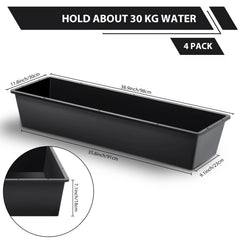 Abreuvoir Geelin en plastique résistant pour durabilité en extérieur.
