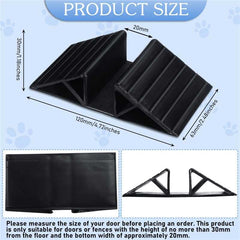 Geelin renfort triangulaire en plastique – installation rapide et durable.