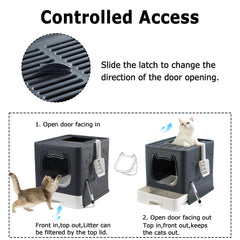 Porte réglable Gefryco pour adapt er l accès selon le comportement du chat.