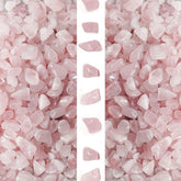 Gemshan éclats quartz rose 7-9 mm, idéal pour décor aquatique et plantes.