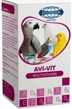 Generic Avi VIT multivitamine flacon — soutien potentiel à la vitalité des oiseaux