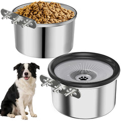 Générique ensemble de bols pour cage chien, anti-déversement et design propre