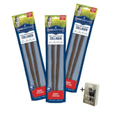 Generic Collagen Bullysticks pour chiens – pack 3 x 12 pouces, collation durable.