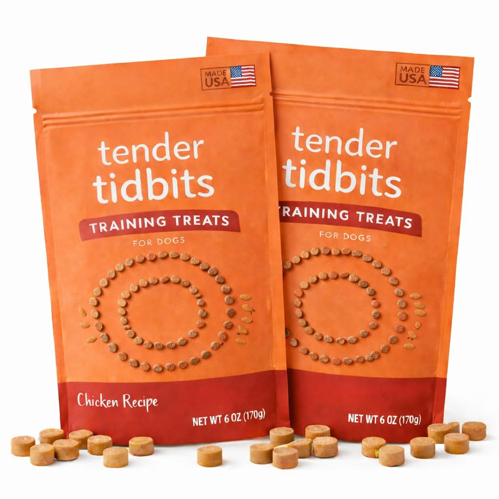 Friandises dressage douces au poulet Generic dans leur emballage.