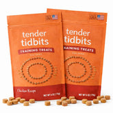 Friandises dressage douces au poulet Generic dans leur emballage.