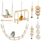 Generic kit-accessoires-cage-perruche Arche double pour éveil et jeu sûr.