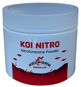 KOI Nitro flacon poudre nitrofurazone prêt au traitement des koïs.