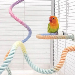 Generic perchoir corde-gradient 80 cm, vue détaillée montrant la polyvalence d'installation.