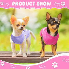 Generic protection solaire chemise petit chien — protège le cou et les épaules.