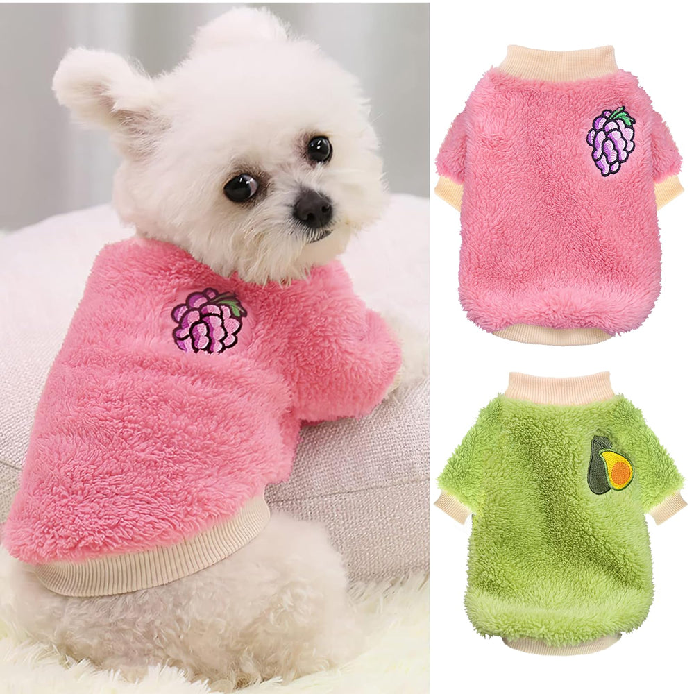 Generic XXS pull-chien femelle doux, chaleur agréable pour petites chiennes.