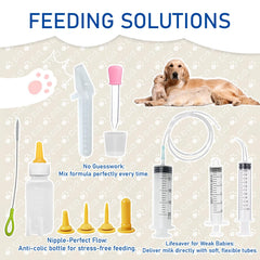 Generic sonde alimentation chiots: aide à l'alimentation lorsque nécessaire