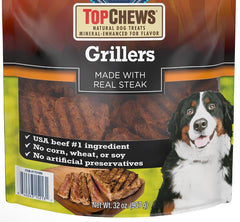 Top-Chews Grillers au boeuf réel, régal pour l'entraînement.