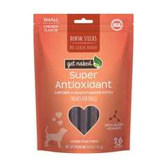 Get Naked bâtonnets sans grain pour petit chien, bouche saine.