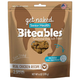 Get Naked Biteables emballage pratique pour chien âgé, prêt à l'emploi.