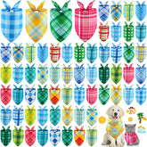 Geyoga bandanas chien plaid ete pour un look estival élégant.