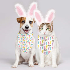 GHSJYO bandanas chien paques polyester doux : confort et couleur éclatante