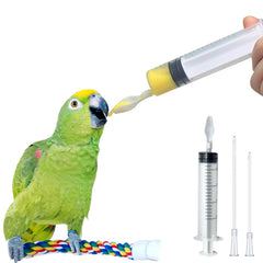 Giiiiump seringue de nourrissage avec cuillère pour bébé oiseau, pratique et propre