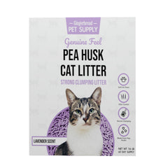 Litière Gingerbread Pet Supply sans parfum, sachet neutre pour sensibilité et usage quotidien.