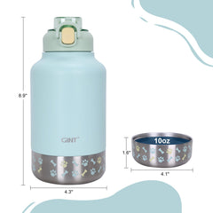 GiNT bouteille eau verrouillage securite, sécurité renforcée en extérieur.