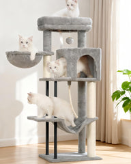 Gitelsnour Arbre à chat – structure en fer pour une stabilité durable.