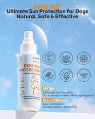 GJYC PET barriere uv huile chien, offre une protection durable lors d'activités en extérieur.