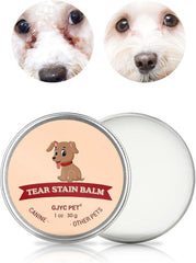 GJYC PET nettoyant trace des larmes pour chien, bouteille 1oz, eclaircit les traces.