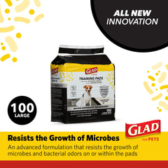 Glad-tapis-entraînement absorption rapide en 15 secondes.