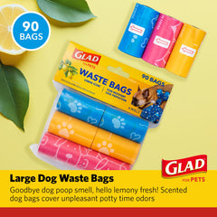 Glad for Pets – sacs résistants et anti-fuite, utiles après chaque balade.