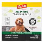 Tapis-pipi Glad Charbon actif: absorption renforcée pour entraînement propre.