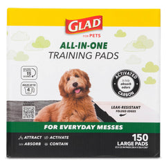 Tapis-pipi Glad Charbon actif: absorption renforcée pour entraînement propre.