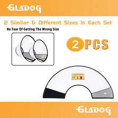 GLADOG collier conique doux protège les plaies et les zones opératoires