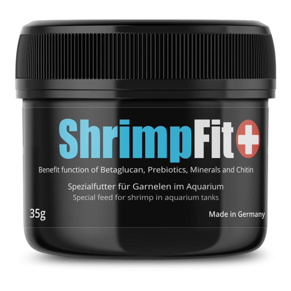 GlasGarten ShrimpFit flacon, soutien potentiel au système immunitaire des crevettes.