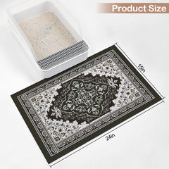 Glittme tapis-litiere-chat-design-coloré ajoute du style à la pièce