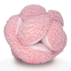 Glory To Dog boule-puzzle rose avec 8 sifflets pour stimuler le reniflement des chiots.