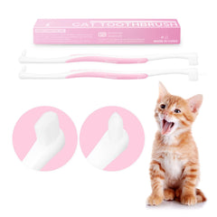 Brosse Gluckelk avec tête micro pour chats, nettoyage précis des zones difficiles.